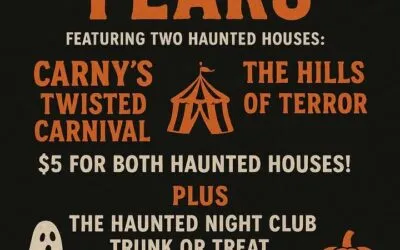 🎃👻 Join us at the Festival of Fears!