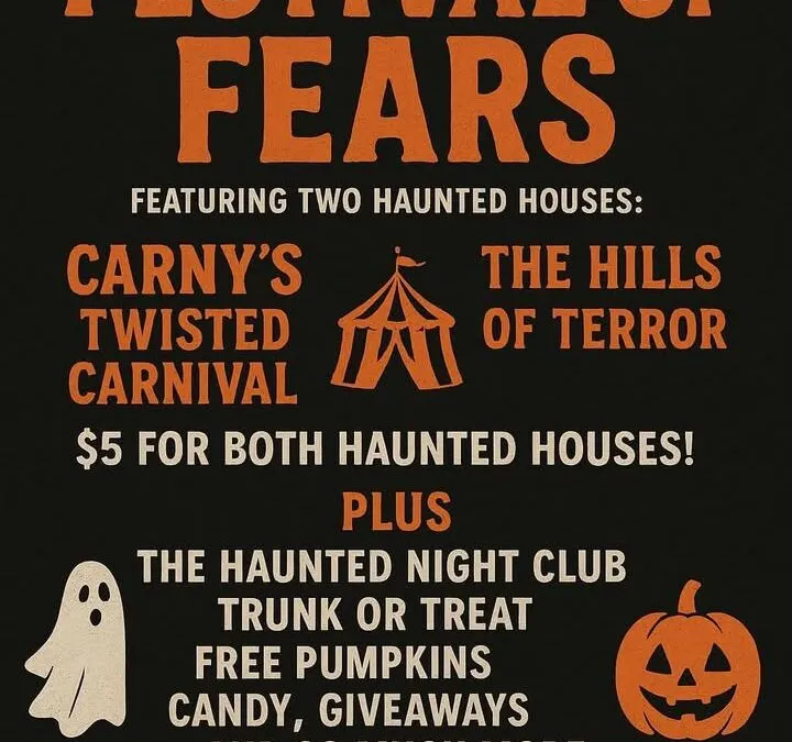 🎃👻 Join us at the Festival of Fears!